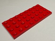 Lego 3035 płytka 4x8 czerwony - 1 sztuka !