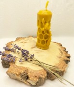 Świeca z wosku pszczelego 