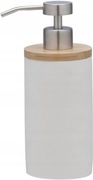 Dozownik do mydła Sealskin 230 ml biały+bambus
