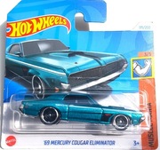 Samochód Hot Wheels '69 MERCURY COUGAR ELIMINATOR MUSCLE MANIA 3/5 HTC59