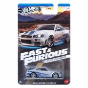 Hot Wheels Nissan Skyline GT-R (BNR34) Fast & Furious Brian O'Conner 2025