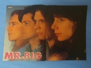MR.BIG, DR. ALBAN, U2 BONO - plakat z czasopisma Bravo.