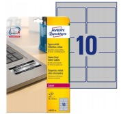 ETYKIETY ZNAMIONOWE AVERY 96x50,8mm L6012