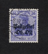 Polska 1918 - Postgebiet Ob. Ost. 24d kas. gwarancja 