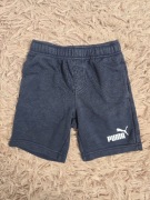 Spodenki czarne dresowe Puma roz. 116 chłopięce stan idealny