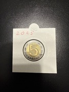 Moneta 5 złotych2025