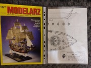 Modelarz 10/1998 (+plany Brytyjskiego kutra patrolowego ML 345)