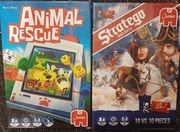 Zestaw 2 Gier Planszowych: Animal Rescue + Stratego Quick Battle | Jumbo
