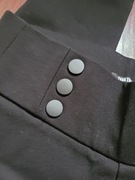 Zara spodnie legginsy gruby spandex jak nowe czarne 