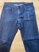 Jeansy męskie granatowe Calvin Klein Slim Straight W34/L32  