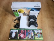 XBOX ONE S 500 G + 2 pady + 4 gry