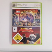 Gry Lego Indiana Jones i Kung Fu Panda xbox 360