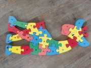 Puzzle drewniane 