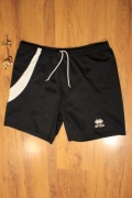 Spodenki Errea r. M czarne sportowe męskie krótkie 