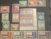 Bermudy 1935-1936 serie KGV Jubilee (kas.) + Widokowe MLH SG 94-106