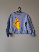 Niebieska bluza 140 sinsay pikachu pokemon