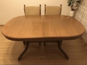 Stół 160/360 cm , kolor orzech