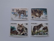 Znaczki polskie czyste z klejem