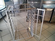 Regał transporter samochodowy do blach 60x40 alumi