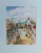 Lublin Zamek AKWARELA 40x50 cm