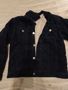 kurtka bluza katana sztruksowa granatowa na misiu