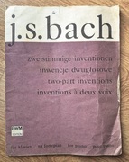 J.S. Bach Inwencje dwugłosowe na fortepian
