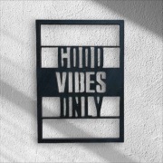 Obraz dekoracja GOOD VIBES ONLY