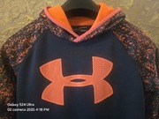 Damska bluza sportowa trekkingowa do biegania z kapturem Under Armour M YLG