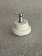Stopki do fotela krzesła fi 11mm Stopka BIAŁE