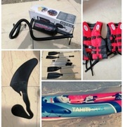 KAJAK SEVYLOR 3-OSOBOWY UŻYWANY 5 RAZY, POMPOWANY