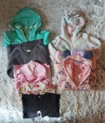 Zestaw ubrań 98/104 dziewczynka 7 sztuk