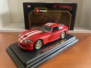 Burago 1:24 Dodge Viper GTS Coupe kolekcjonerski