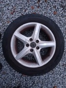 Alufelgi 16" + opony letnie 205/55/16 (w tym 2 prawie nowe)
