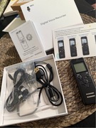 Dyktafon cyfrowy Tonnlog V36 8GB z mikrofonem i słuchawkami