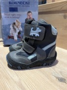 Trzewiki sztyblety ocieplane zimowe na rzepy kornecki rozmiar 21