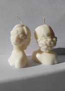 2 świeczki sojowe - kobieta