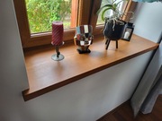 Parapety drewniane dąb, buk, sosna - cała Polska na zamówienie