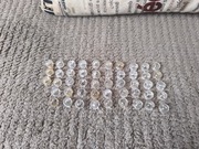 Soczewki do diód power LED 48szt