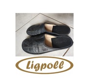 kapcie klapki skórzane góralskie laczki skórkowe ze skóry pantofle męskie