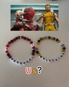 Bransoletki deadpool wolverine