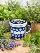 Kubek ceramiczny do parzenia ziół ceramika Z.C. Bolesławiec