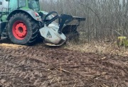 ZIEMIA OGRODOWA MULCZER Mulczowanie Karczowanie Wycinka Lasów Drzew