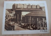 Fotos pocztówka Warszawa Plac za żelazną bramą początek XXw.. Reprodukcja 