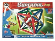 SUPERMAG 0108 Klocki magnetyczne Maxi 92 el 