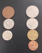 Czechy, Słowacja zestaw monet 