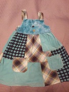 NEXT Sukienka z futerkiem 4-5 lat roz. 110