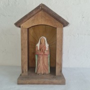 rzeźba ludowa - KAPLICZKA - Tadeusz Śnioch - 40 cm