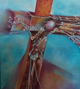 Obraz olejny ręcznie malowany. 100/90/3D. 