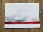 Pamiętamy 10.04.2010 Lech Kaczyński - Folder + blok 302 / 2017