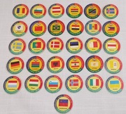 Żetony z lat 90-tych z chipsów chio 31 sztuk